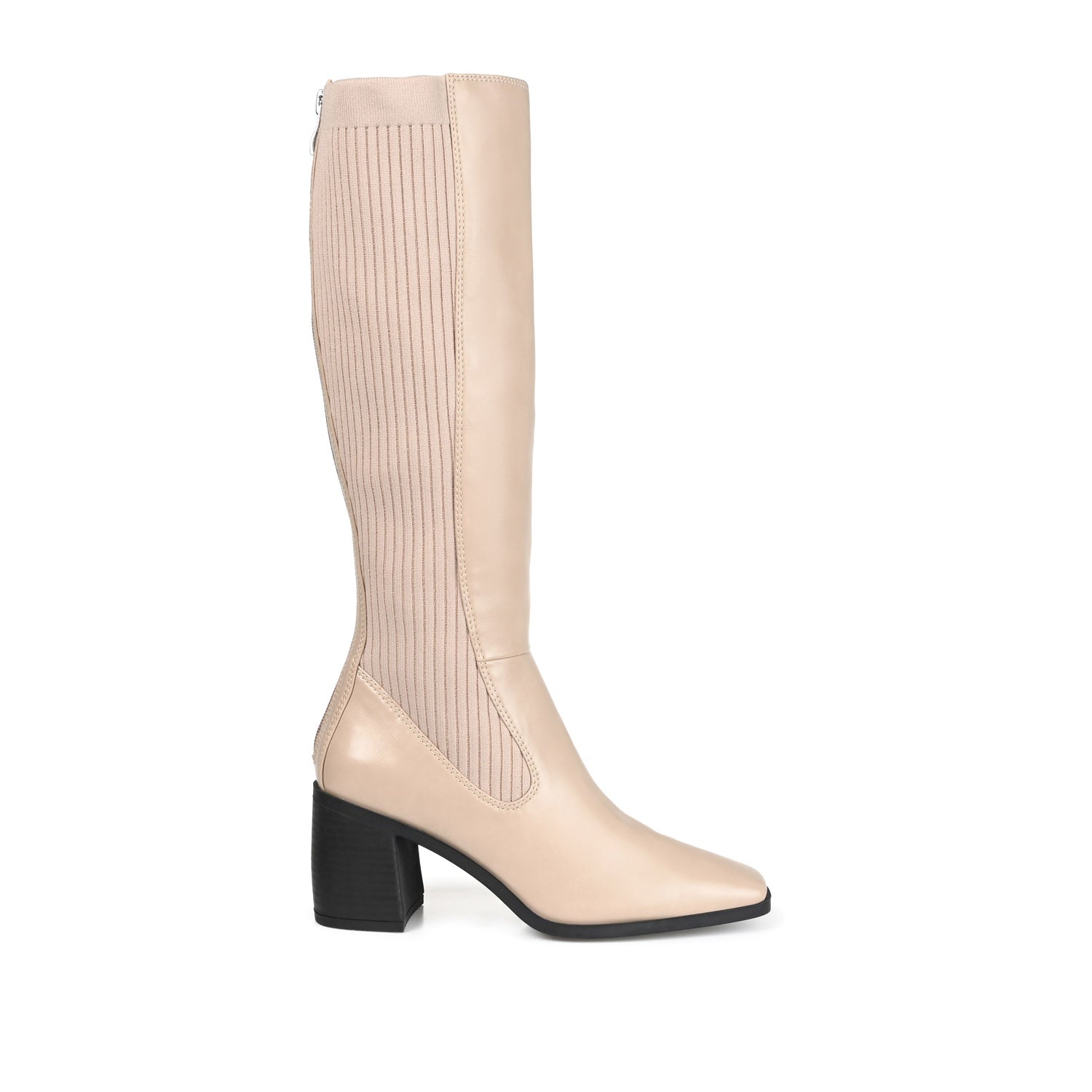 WINNY KNEE HIGH BOOTS IN VEGAN LEATHER