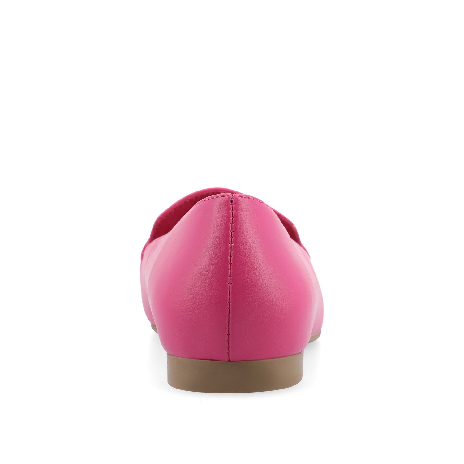 WRENN LOAFER FLATS IN VEGAN LEATHER - Fuchsia PU