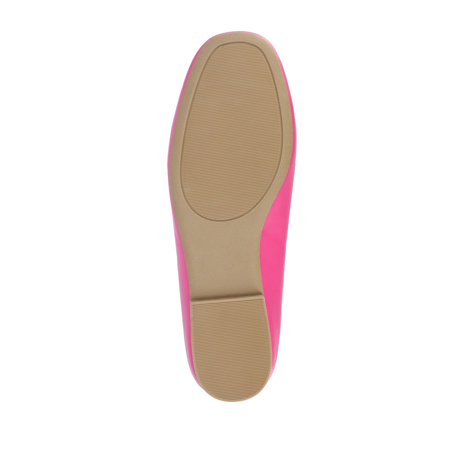 WRENN LOAFER FLATS IN VEGAN LEATHER - Fuchsia PU