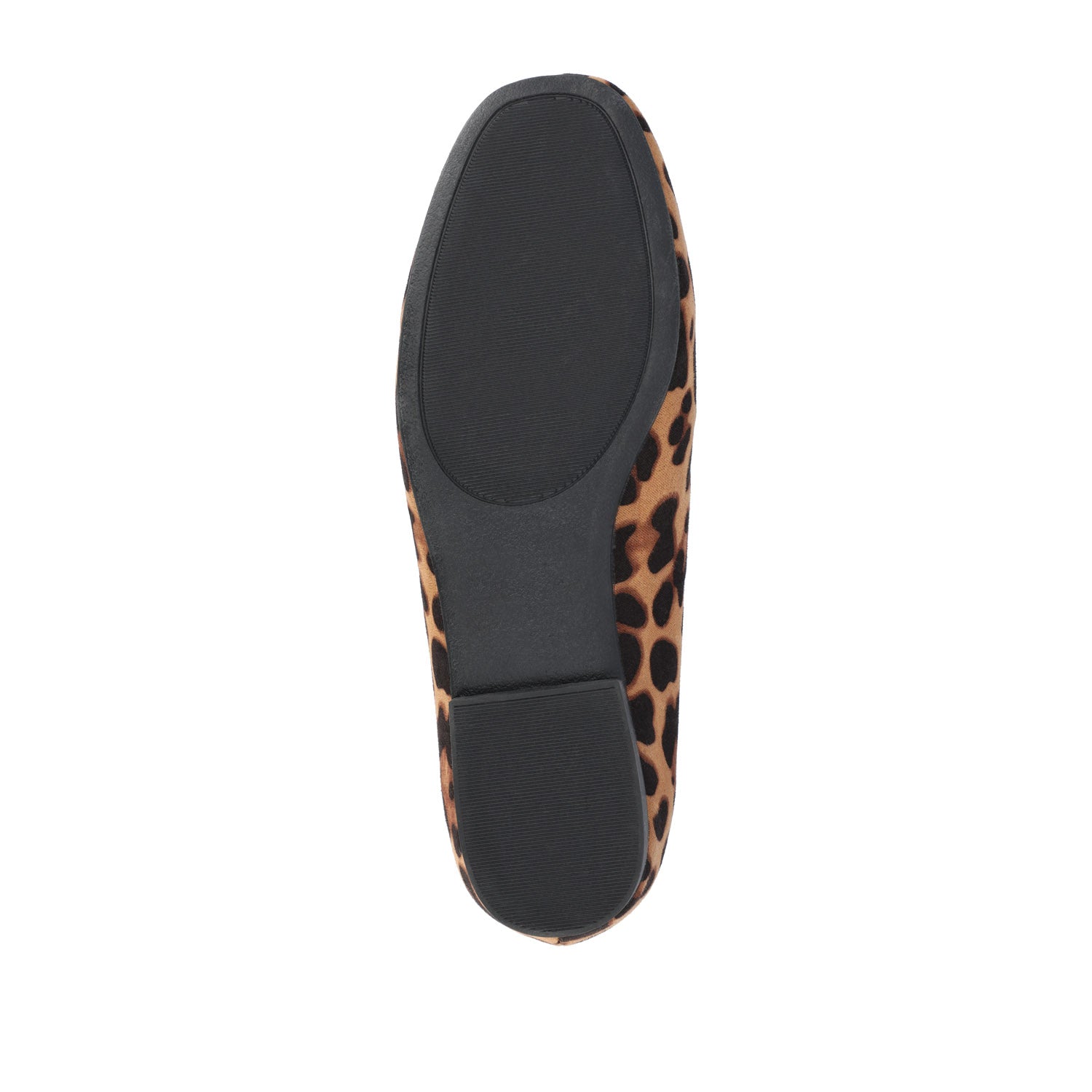 WRENN PRINTED LOAFER FLATS IN WIDE - Leopard Faux