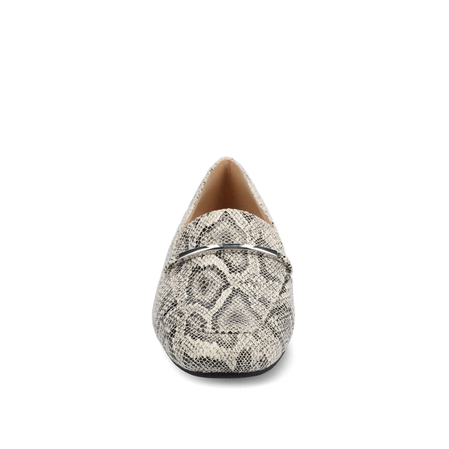 WRENN LOAFER FLATS IN PRINT - Snake