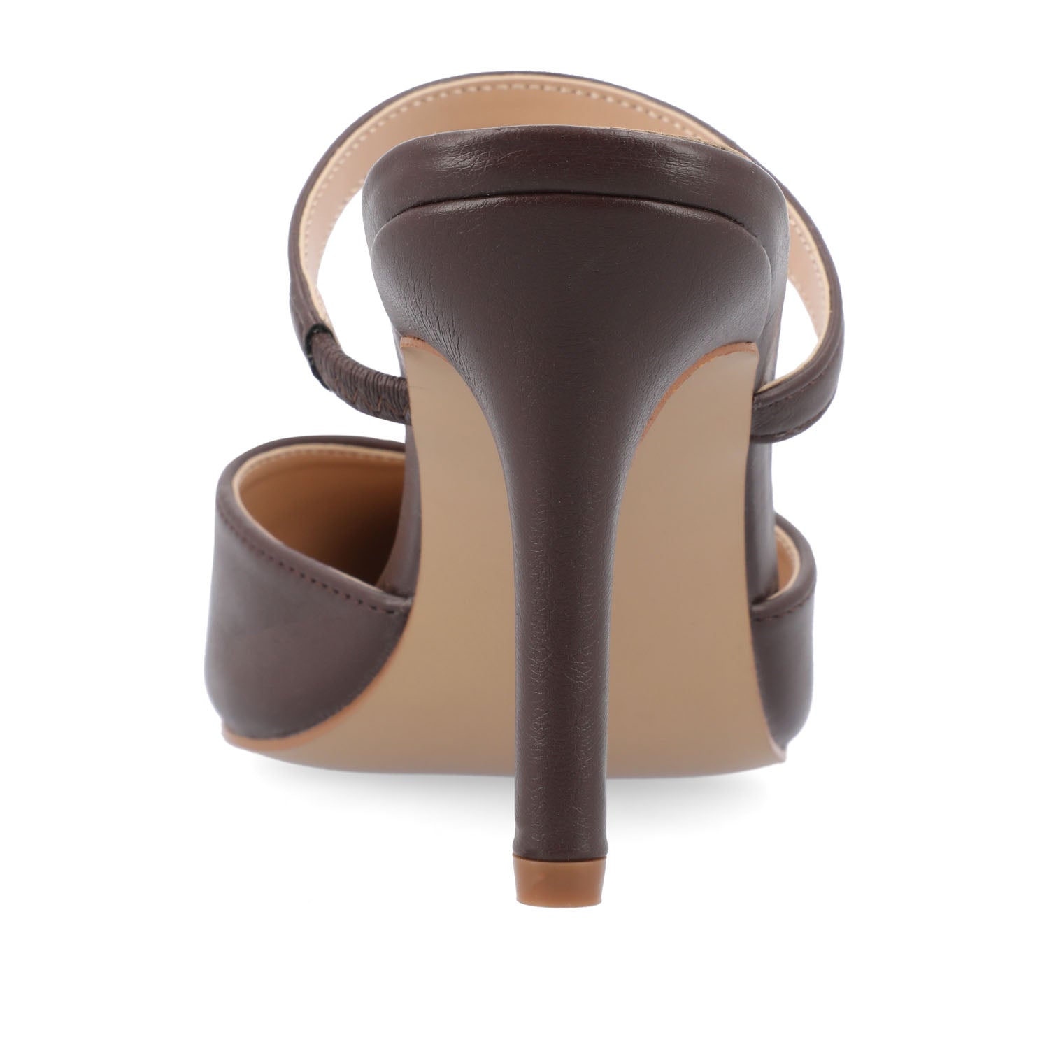 YVON STILETTO PUMP HEELS IN COOL SHADES - Mahogany
