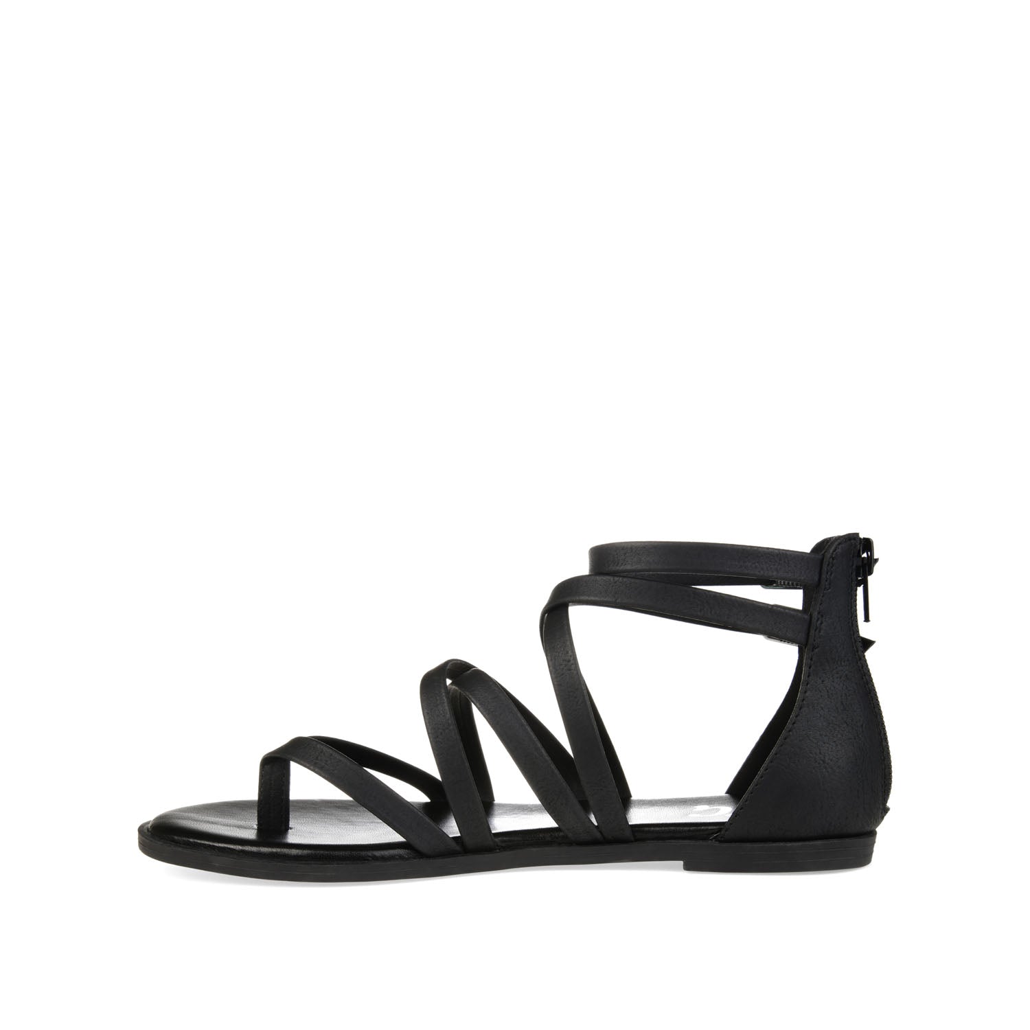 ZAILIE GLADIATOR SANDALS IN WIDE - Black