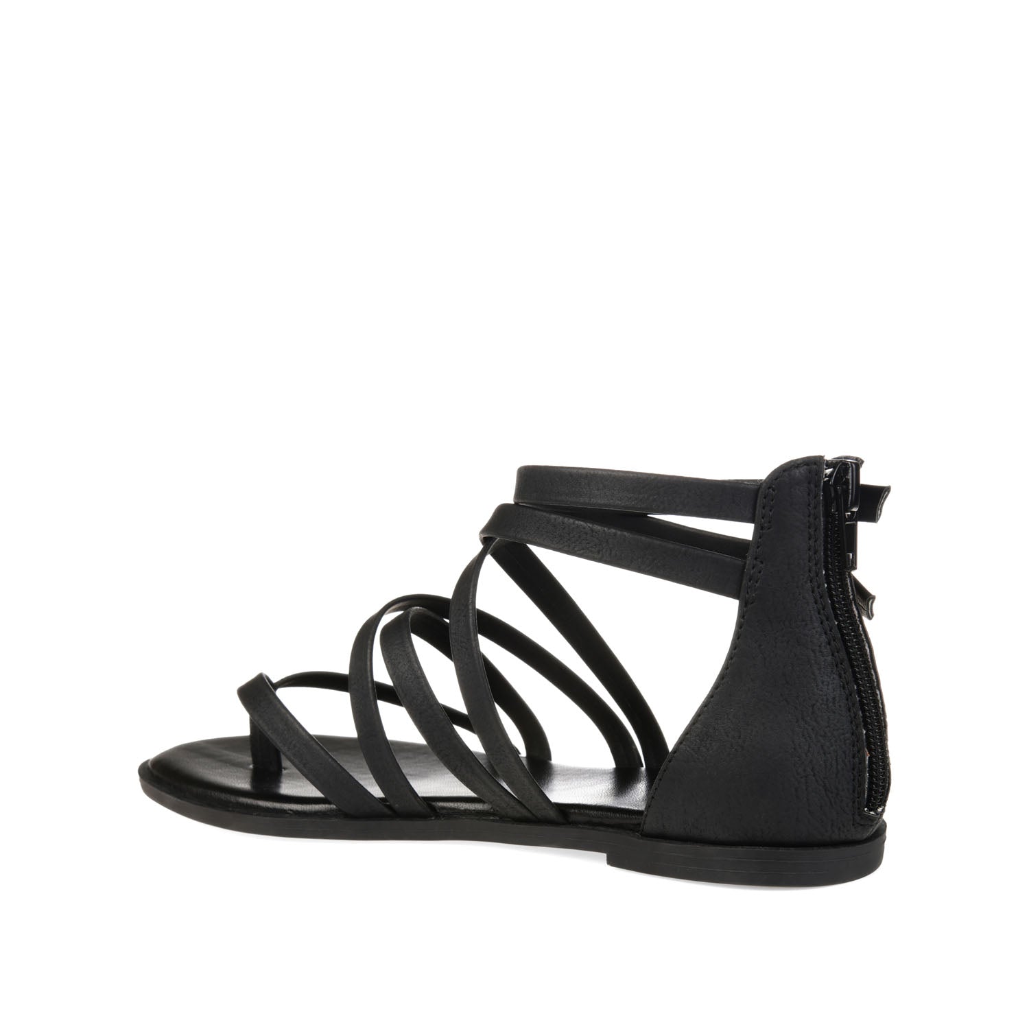 ZAILIE GLADIATOR SANDALS IN WIDE - Black