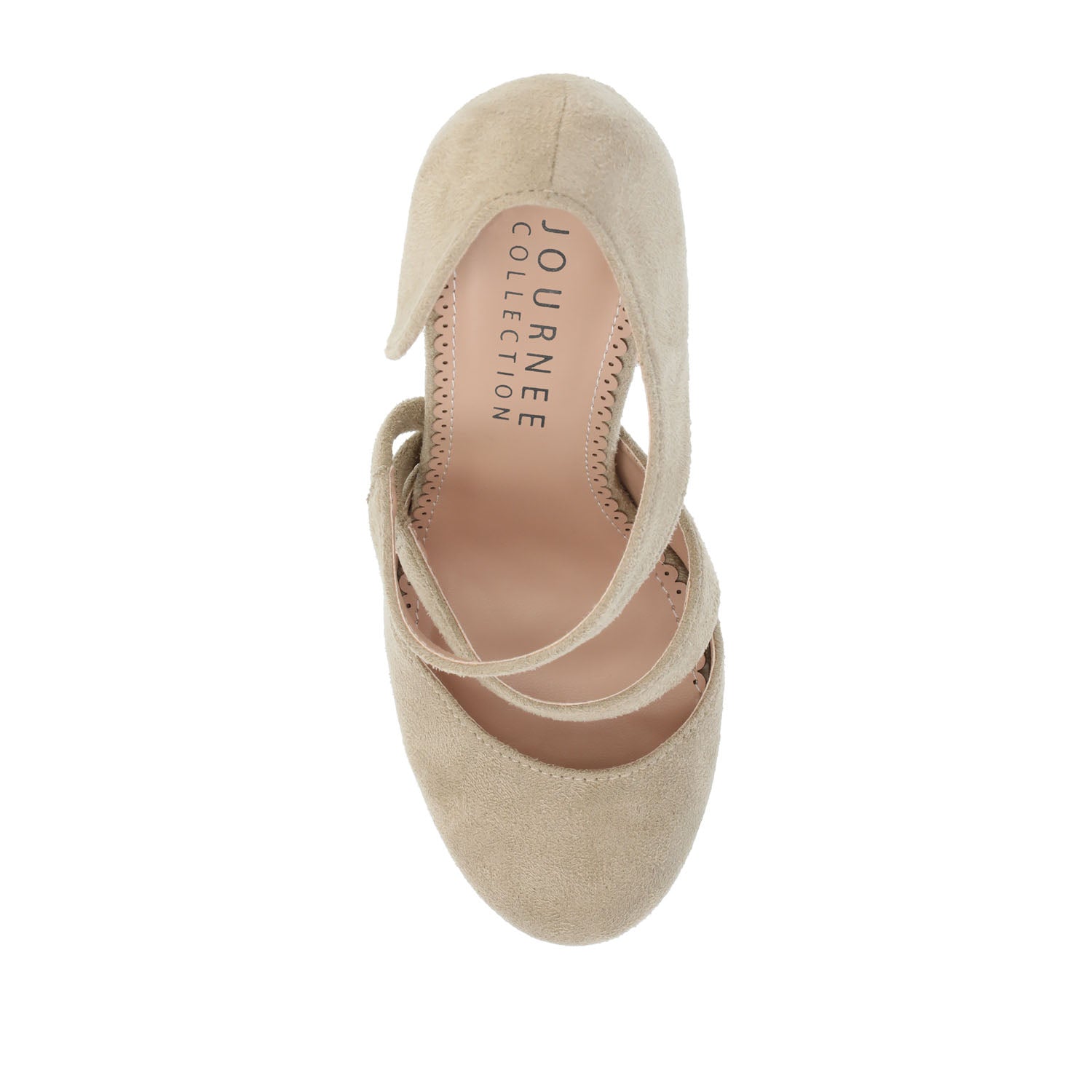 ZEERA STILETTO HEELS IN FAUX SUEDE - Taupe