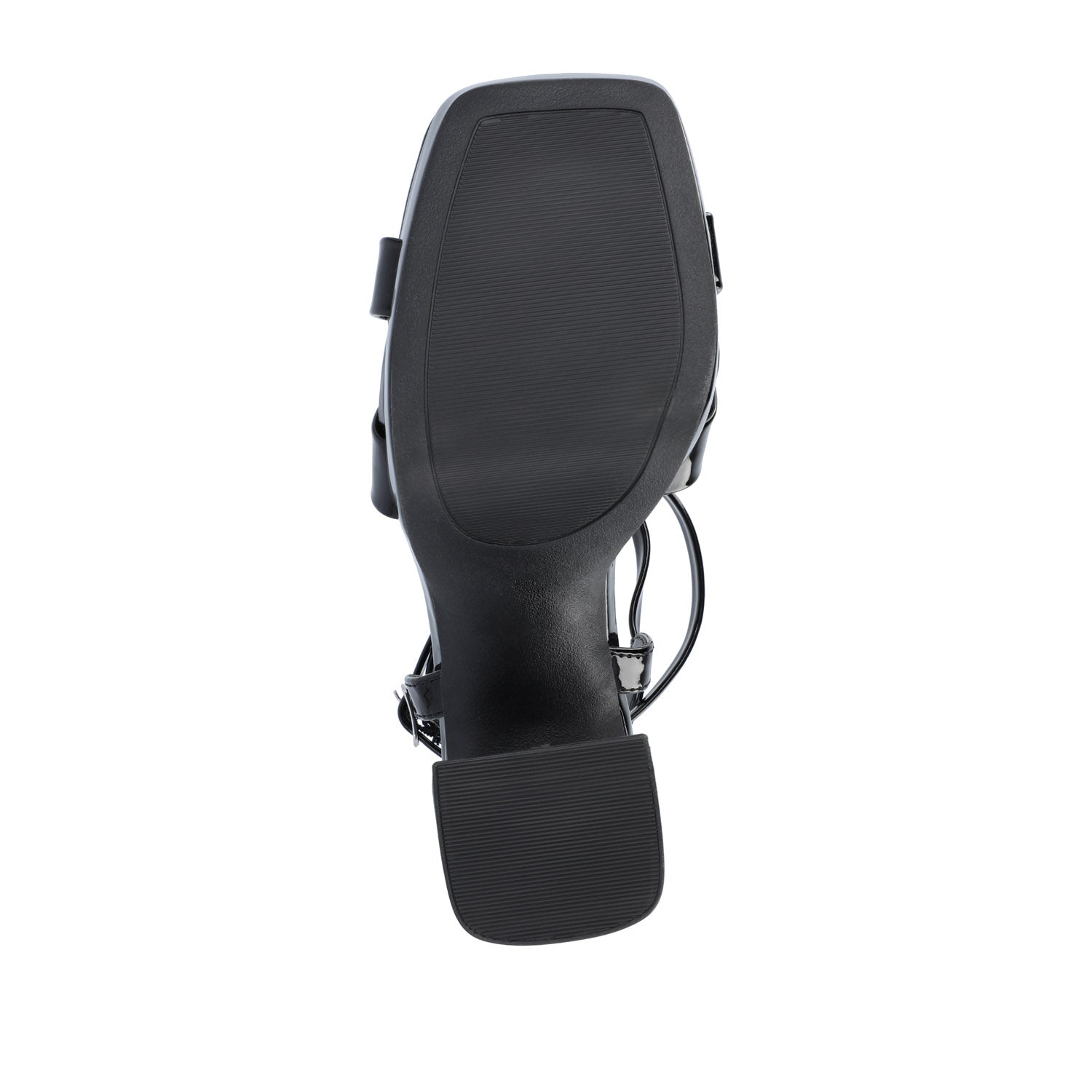 ZORANA STRAPPY HEELS IN PATENT