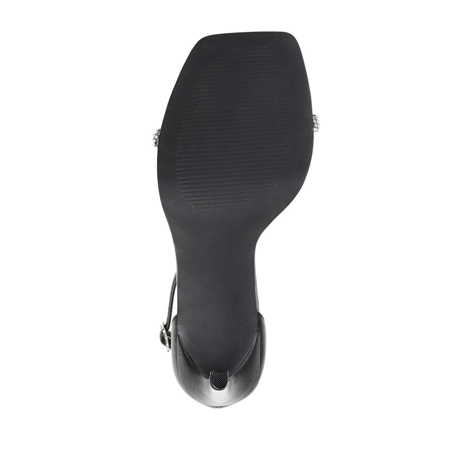 ZOYA STRAPPY STILETTO HEELS IN VEGAN LEATHER