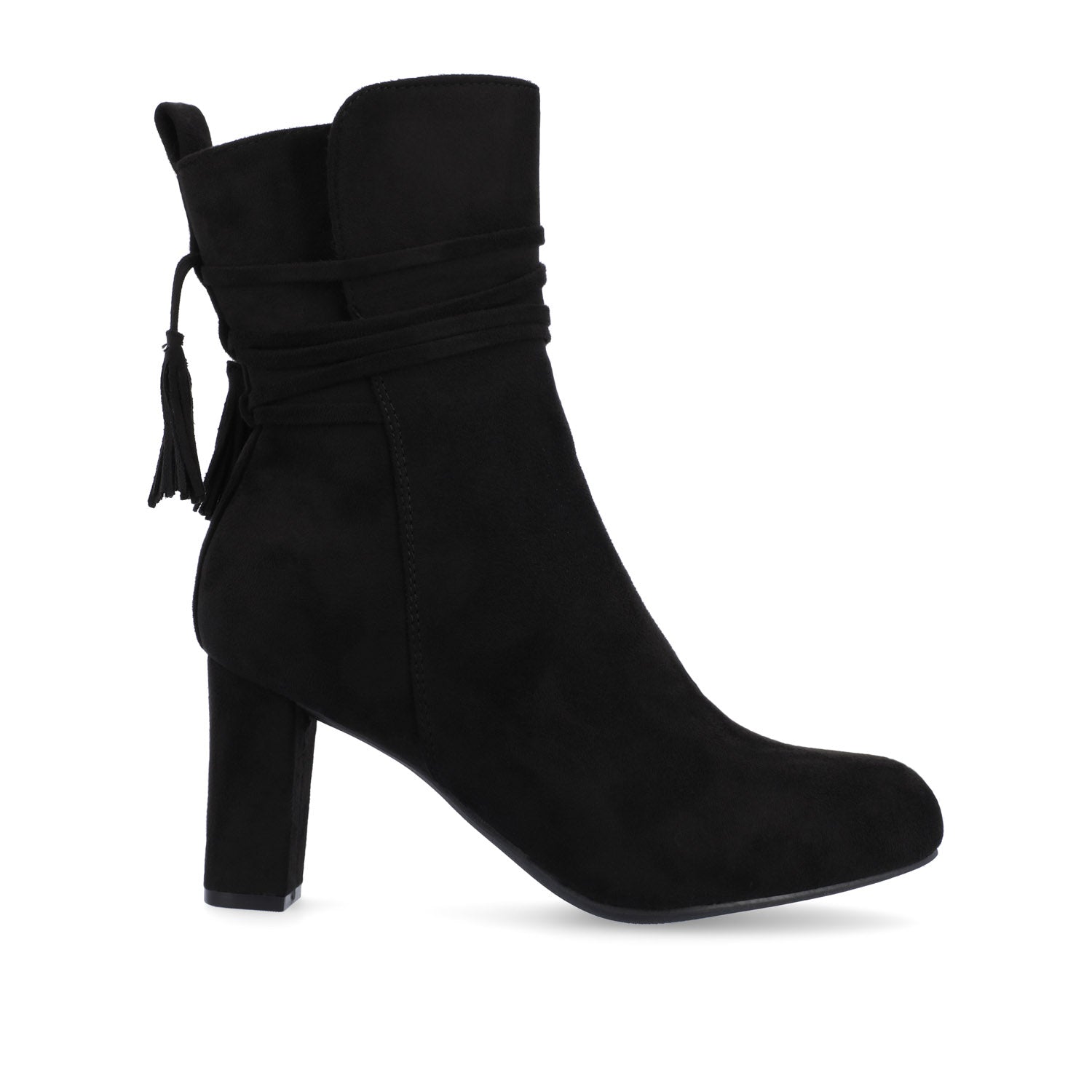 Zuri Booties | Faux Suede High-Heels | Journee Collection