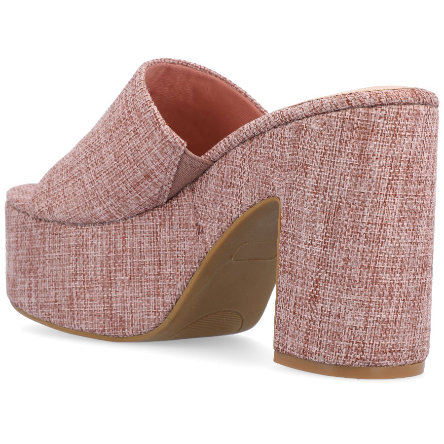 ENYYA PLATFORM SANDALS - Mauve