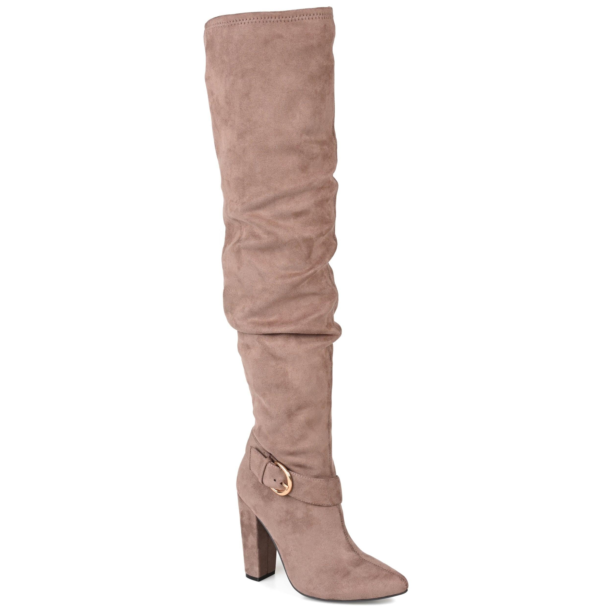 PASCALE EXTRA WIDE CALF - Taupe