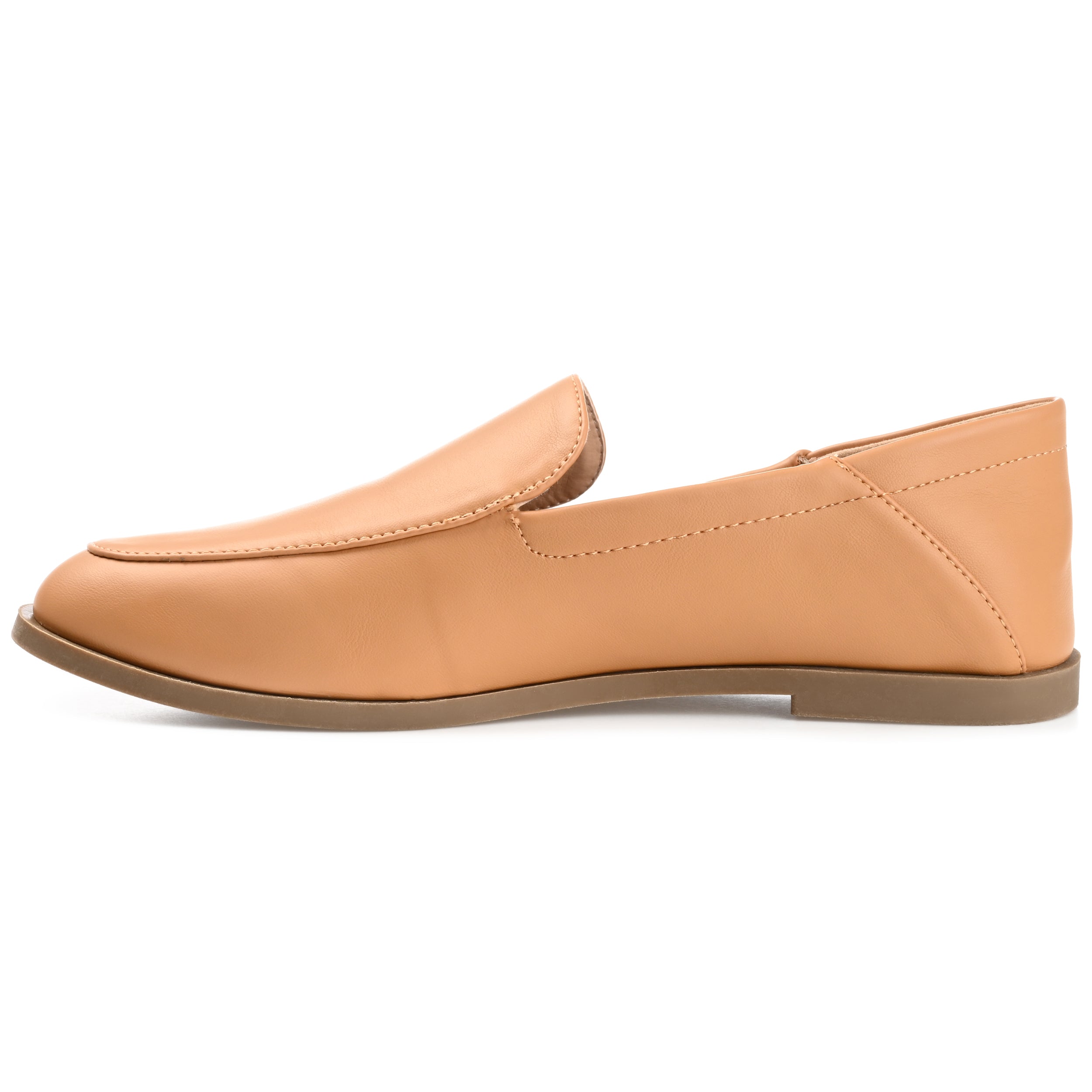 CORINNE LOAFER FLATS IN WIDE - Tan