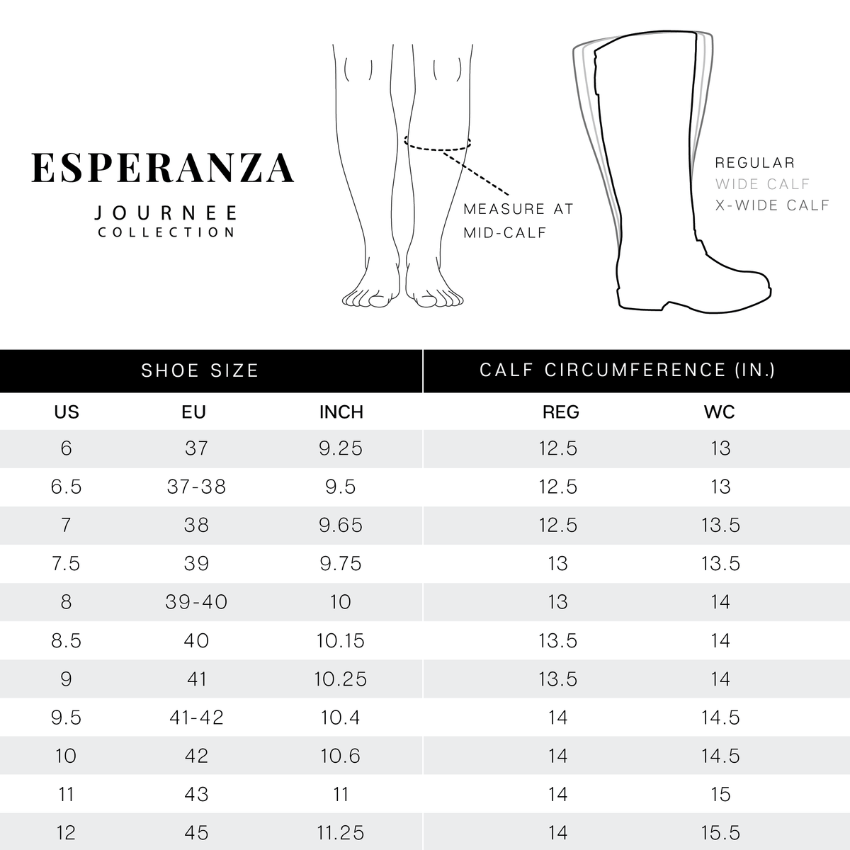 ESPERANZA WIDE CALF