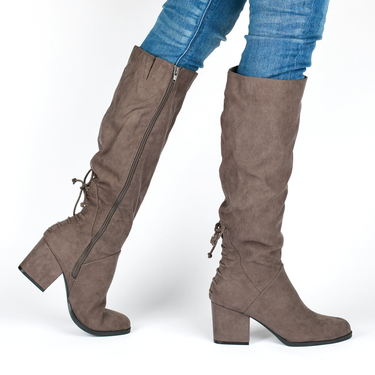 Leeda Boot | Women's Lace Up Boots | Journee Collection