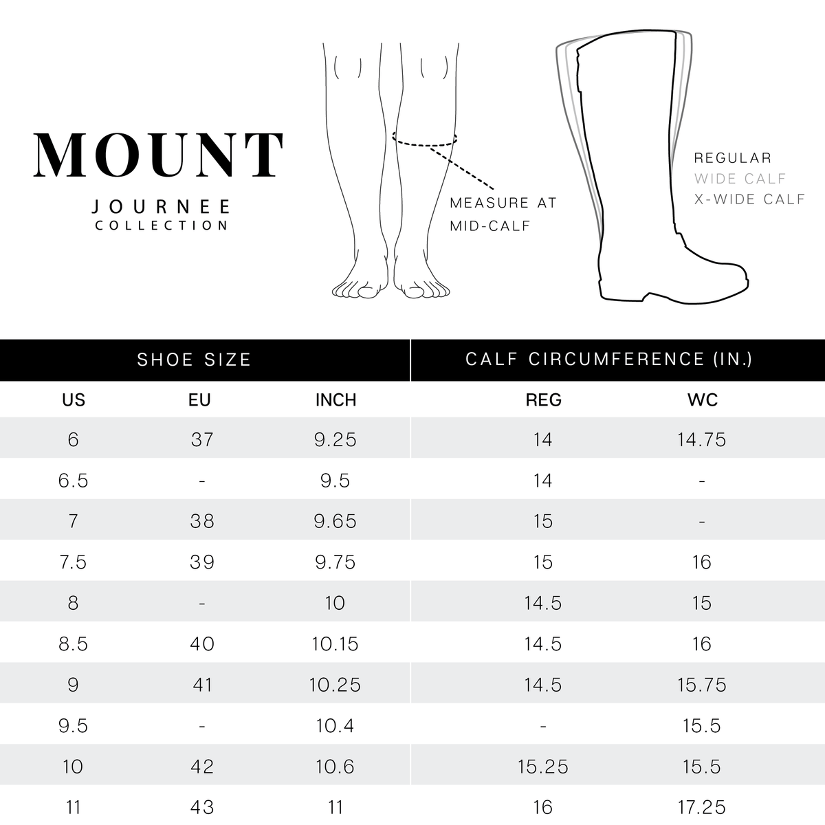 MOUNT WIDE CALF