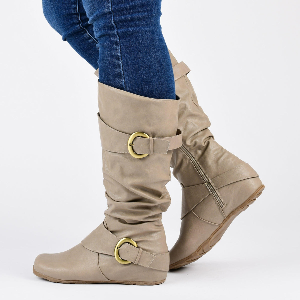 Paris Wide Calf Boots | Women's Slouchy Boots | Journee Collection