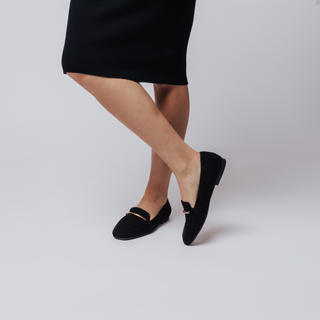 WRENN LOAFER FLATS IN FAUX LEATHER