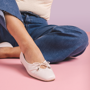 CALLEE BALLET FLATS IN VEGAN LEATHER