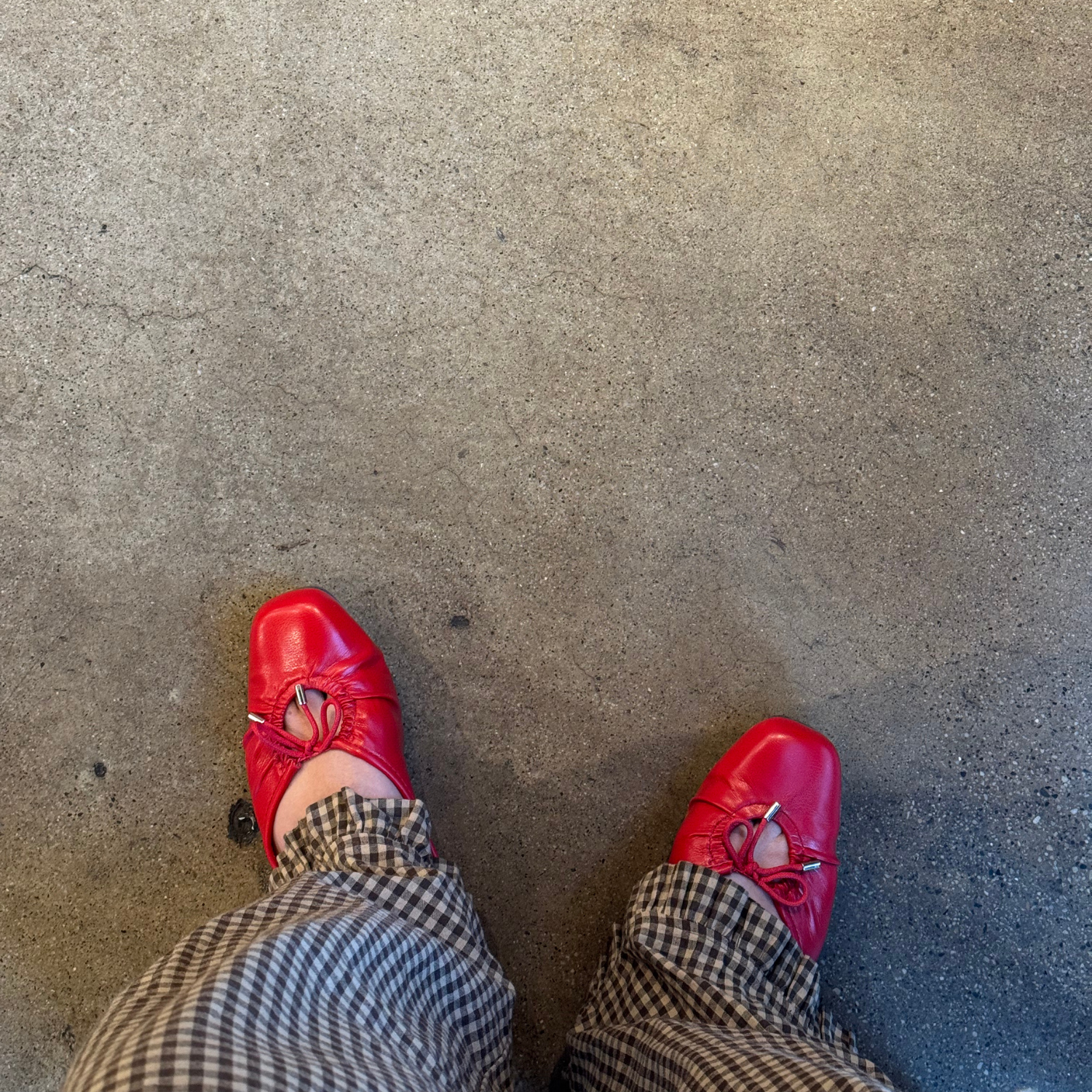 CALLEE BALLET FLATS IN VEGAN LEATHER