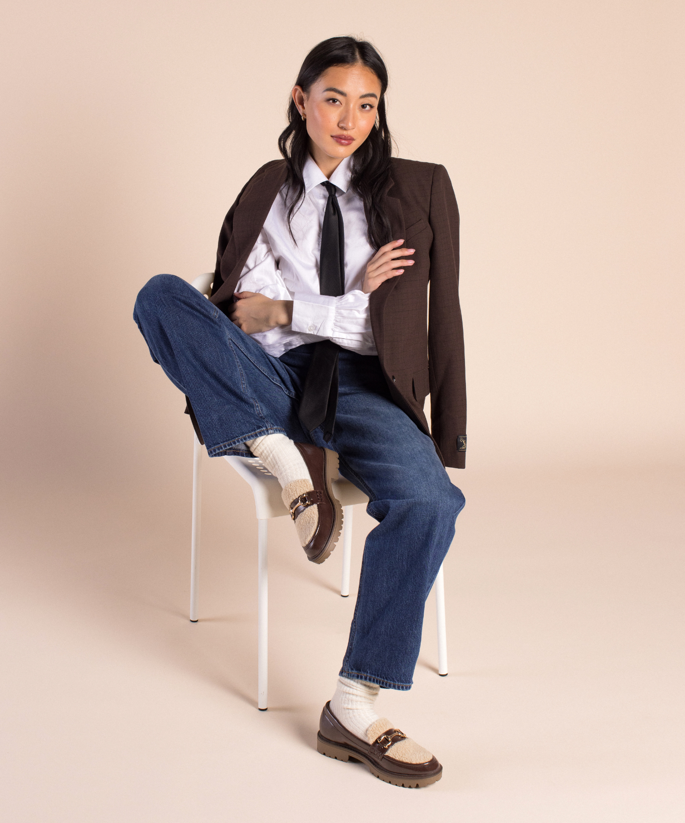 JESSAMEY LOAFER FLAT IN WIDE