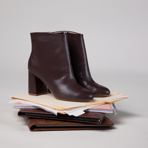 KIT DRESS BOOTIES - Chocolate