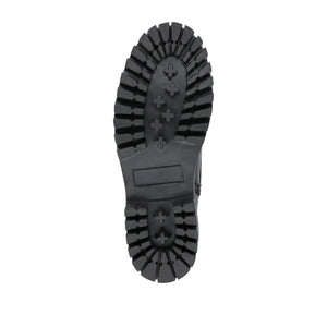 AALEY LACE-UP BOOTIES IN VEGAN LEATHER - Shimmer Brown PU