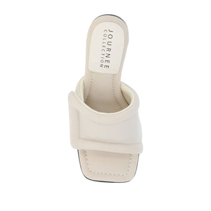 ADDRIEL MULE HEELS IN VEGAN LEATHER - Bone