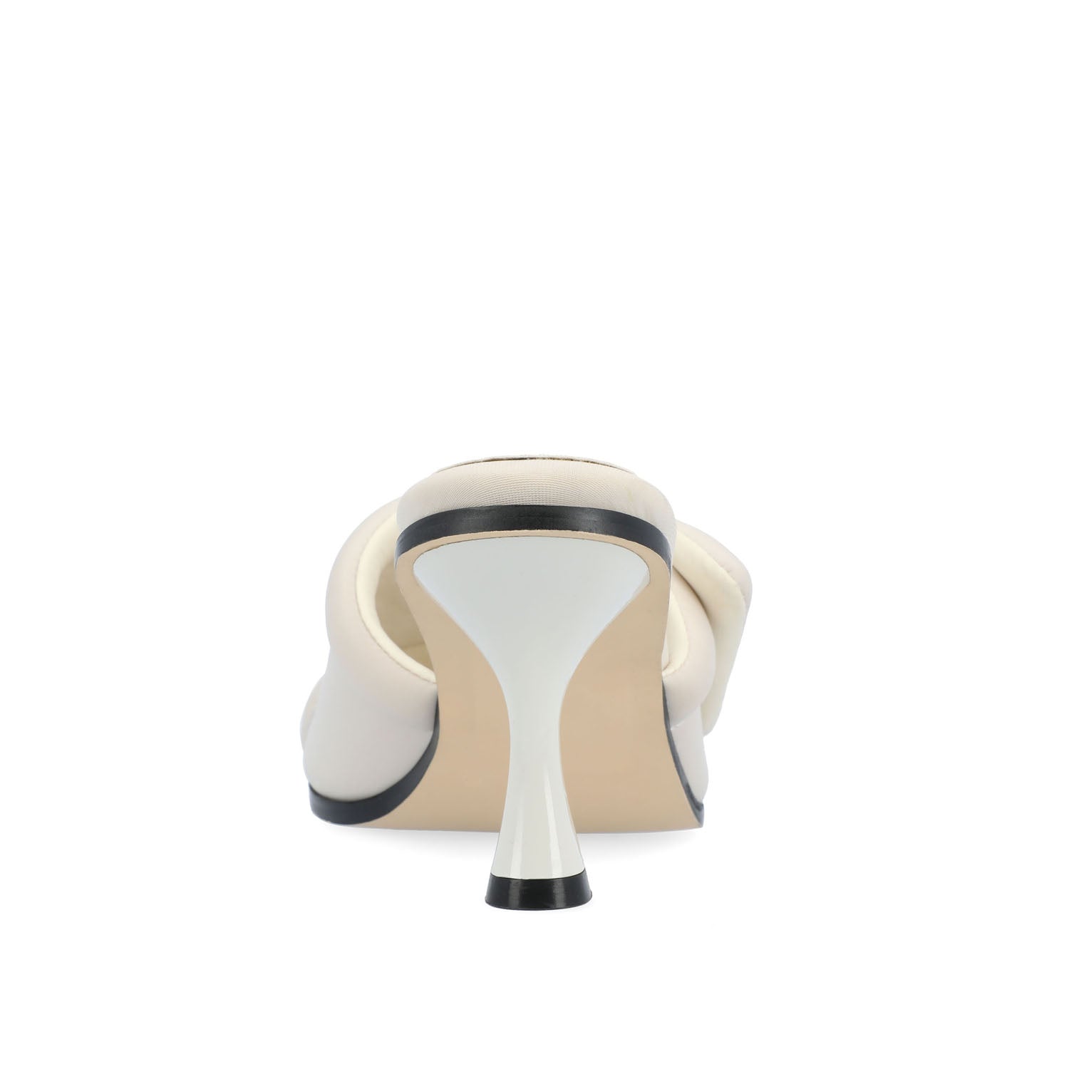 ADDRIEL MULE HEELS IN VEGAN LEATHER - Bone