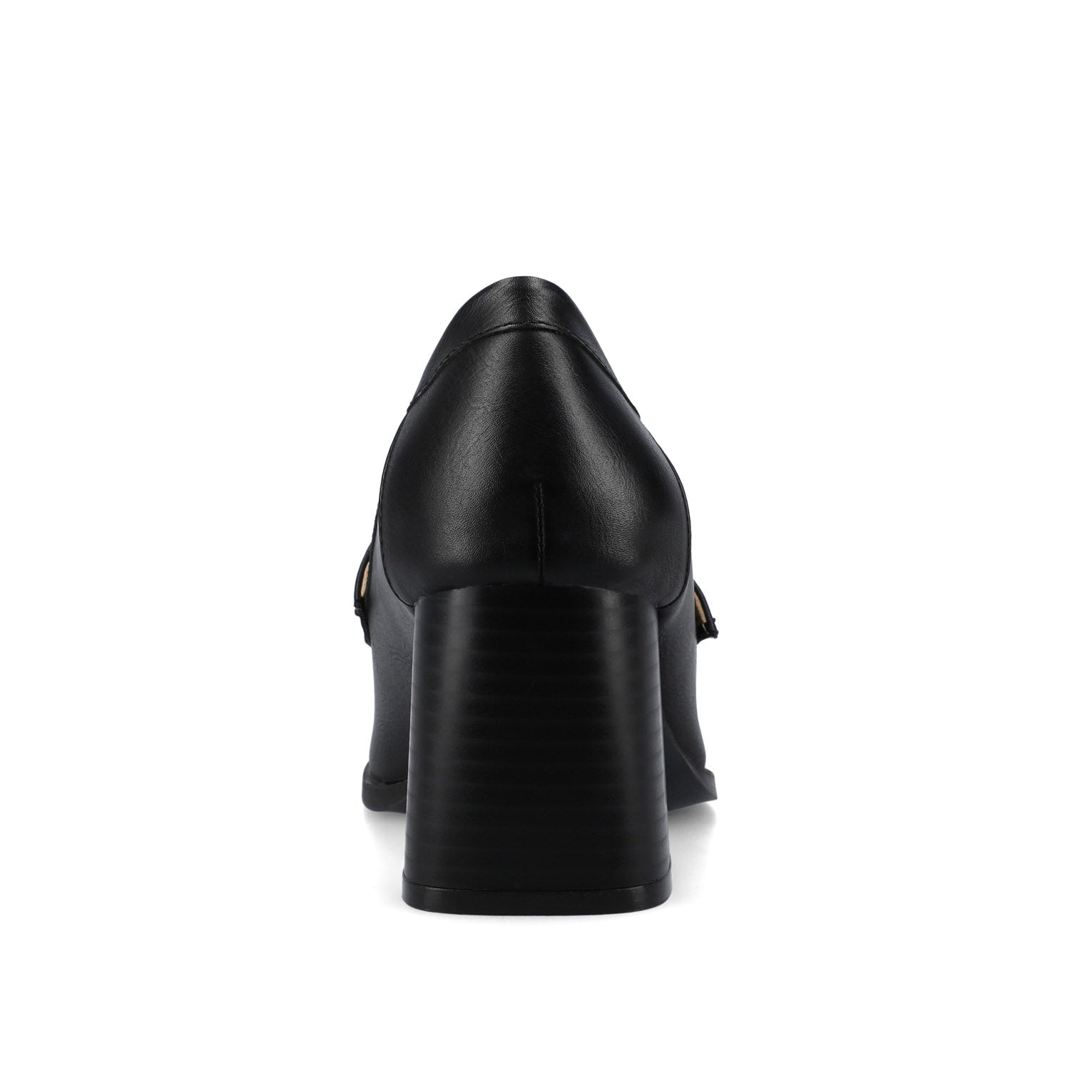 AISHA MOC TOE PUMPS - Black