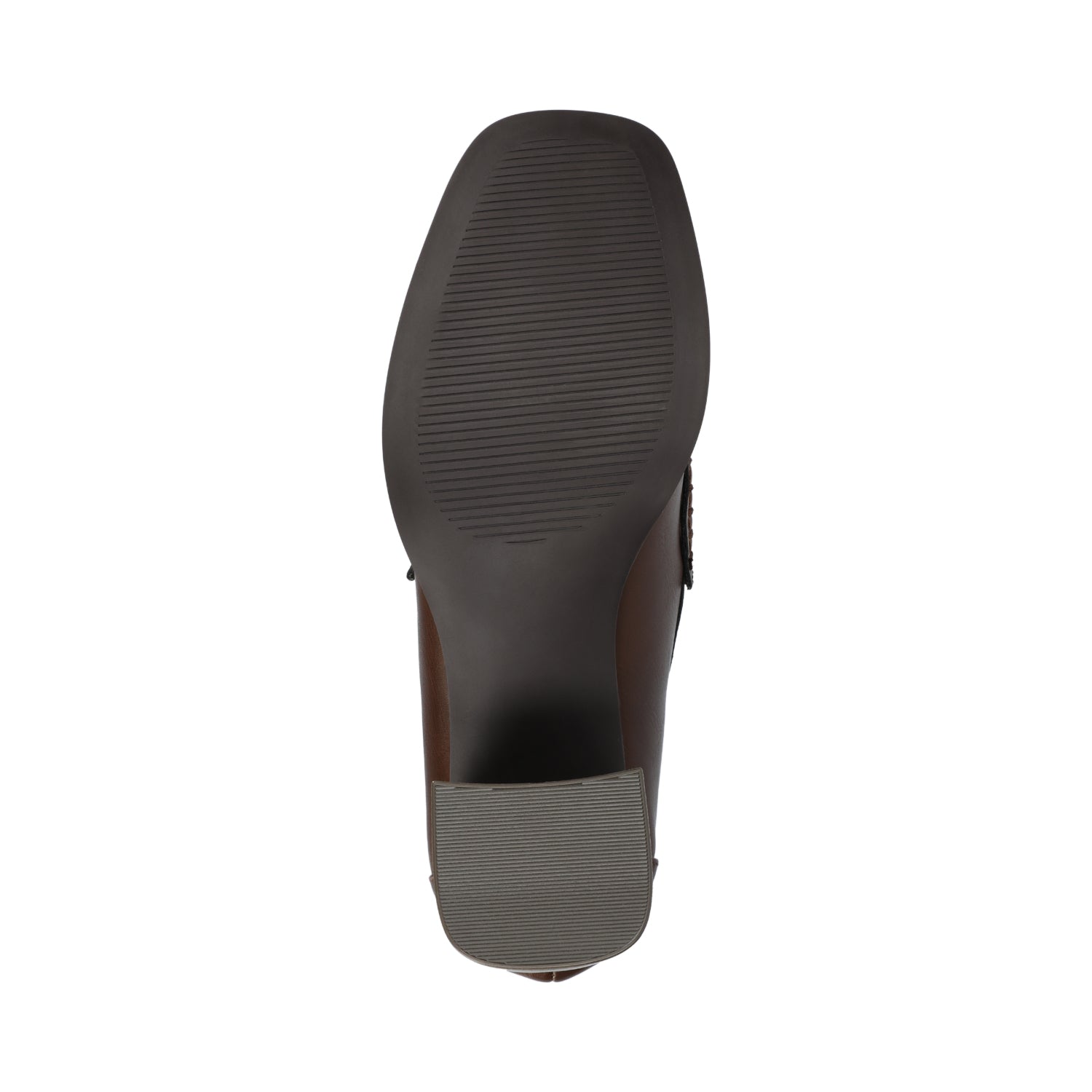 AISHA MOC TOE PUMPS - Chocolate