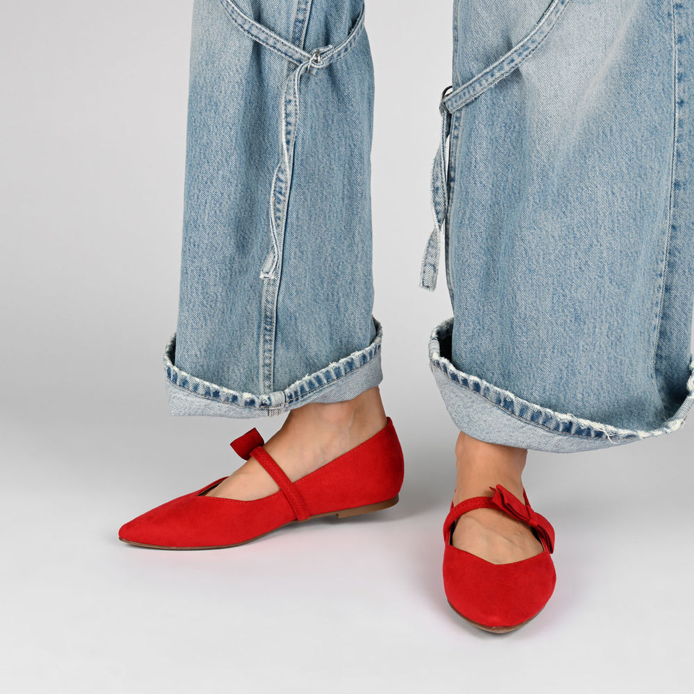 AIZLYNN MARY JANE FLATS IN WIDE