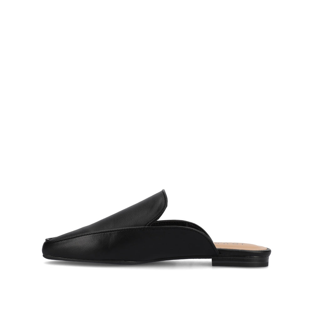 AKZA MULED LOAFER FLATS IN WIDE