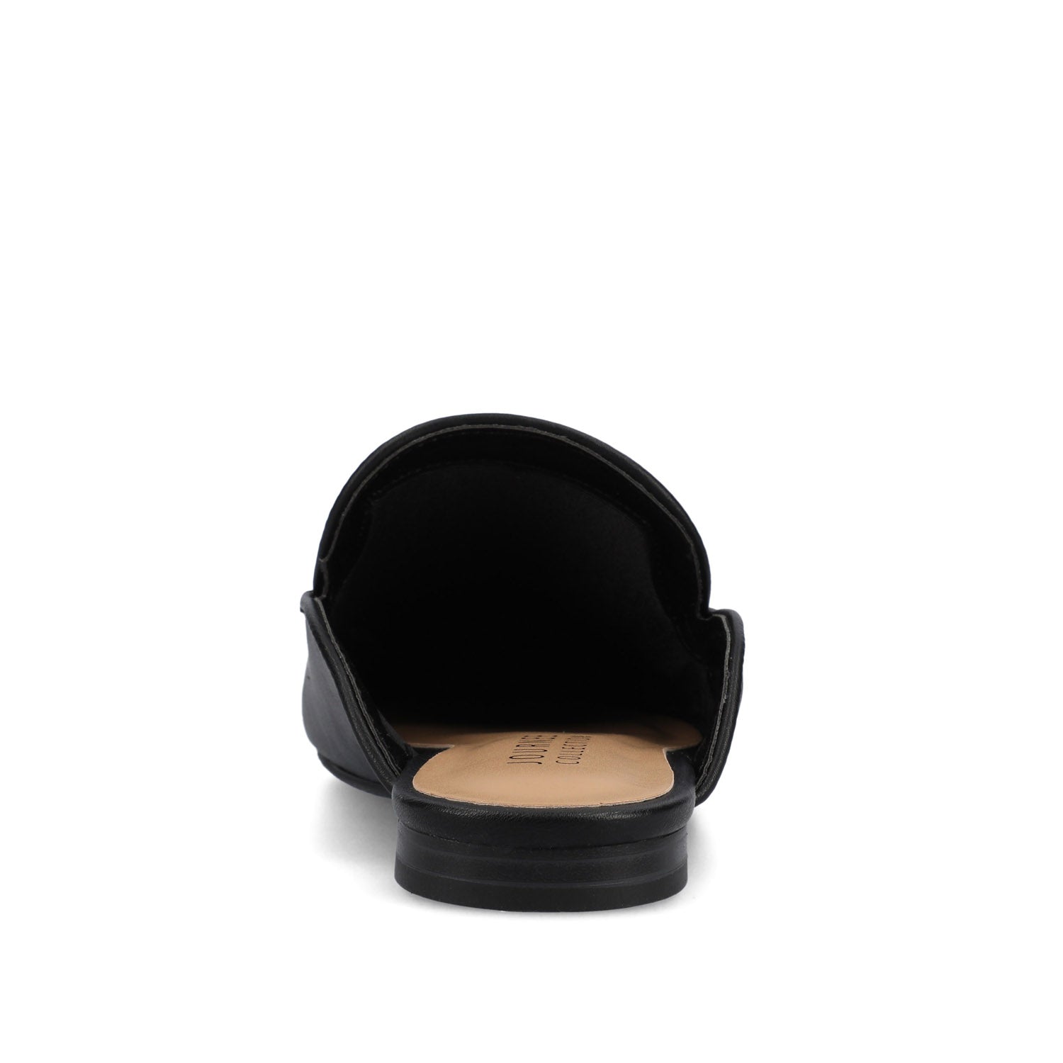 AKZA MULED LOAFER FLATS - Black PU