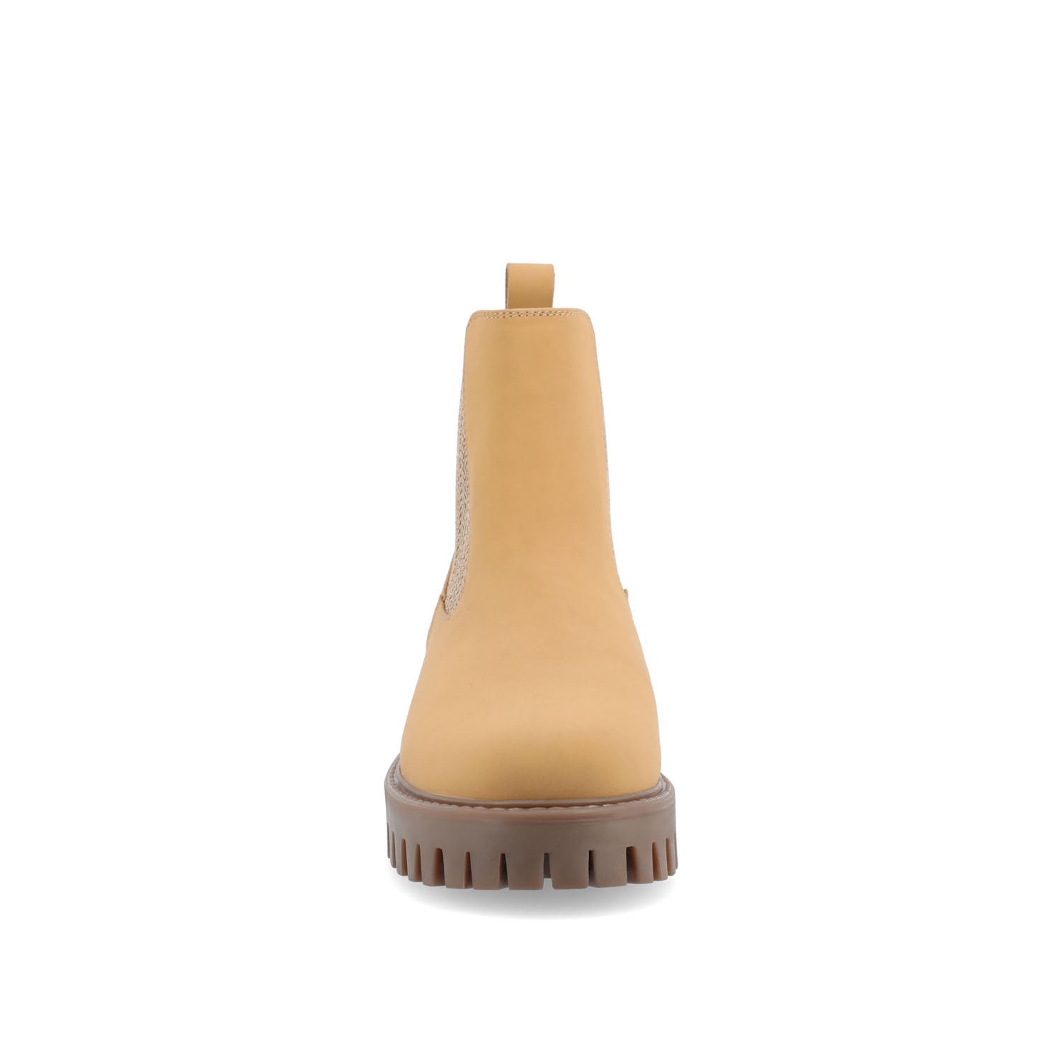 ALARA CHELSEA BOOTIES IN WIDE - Natural PU