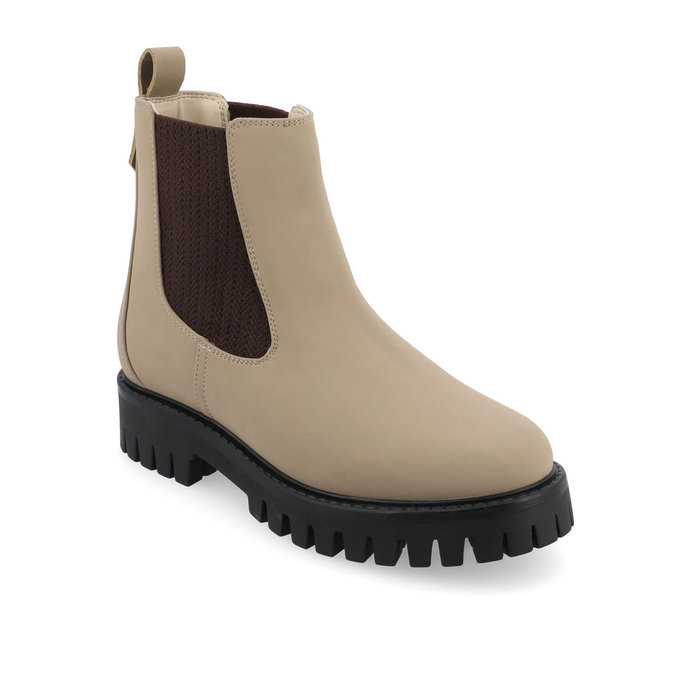 ALARA CHELSEA BOOTS IN FAUX LEATHER