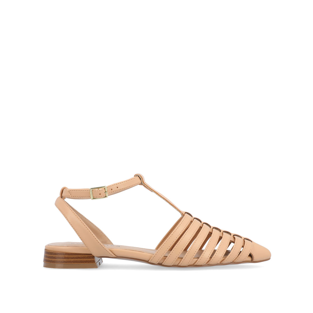 ALIVIA FISHERMAN SANDALS IN FAUX LEATHER