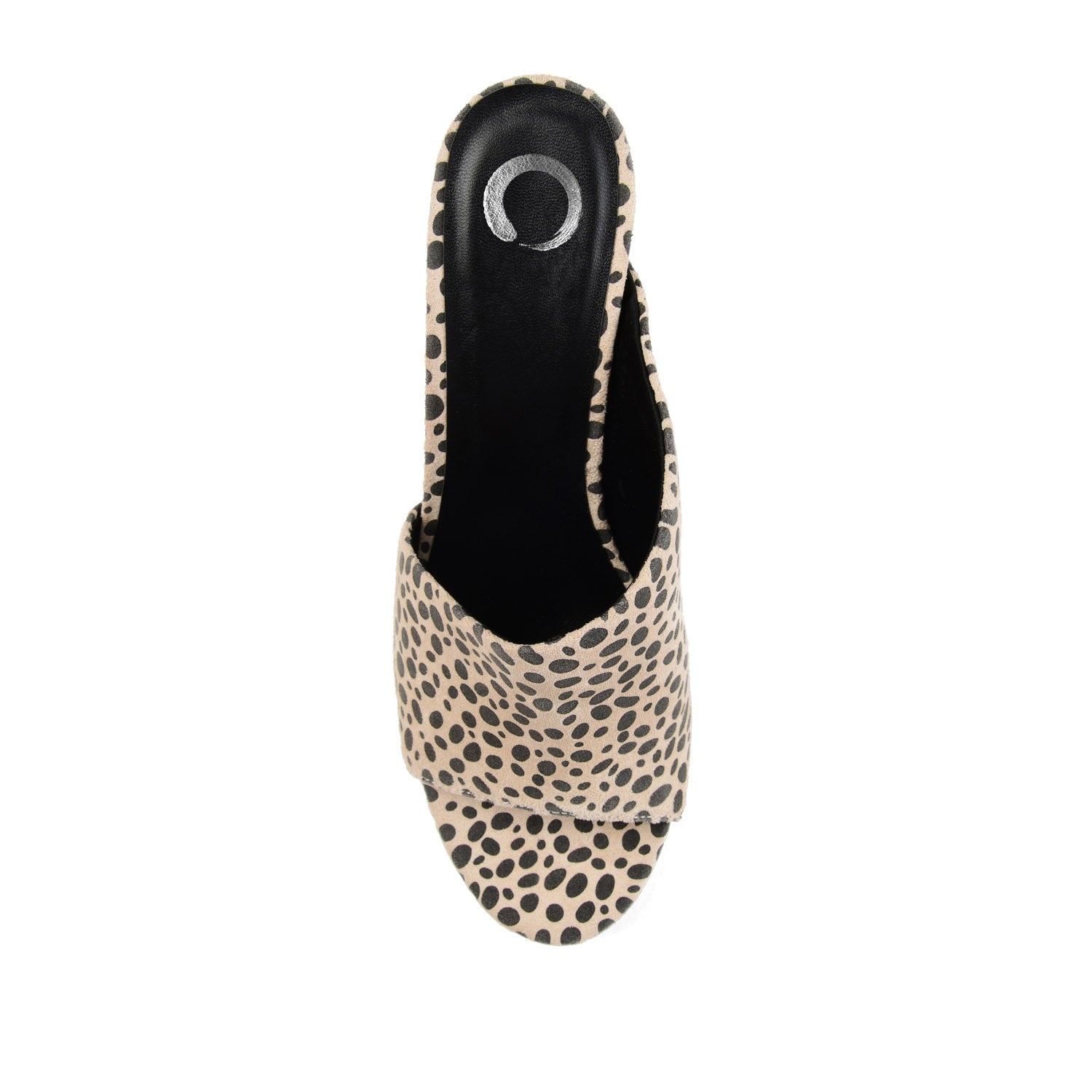 ALLEA BLOCK HEELED MULES IN WIDE - Cheetah Faux Suede 2