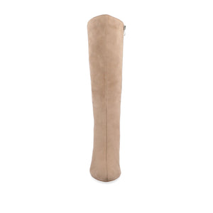 AMEYLIA KNEE-HIGH BOOTS IN WIDE WIDTH & CALF - Beige