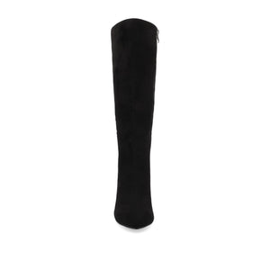 AMEYLIA KNEE-HIGH BOOTS IN WIDE WIDTH & CALF - Black