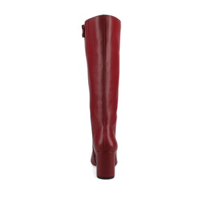 AMEYLIA KNEE-HIGH BOOTS - Cranberry