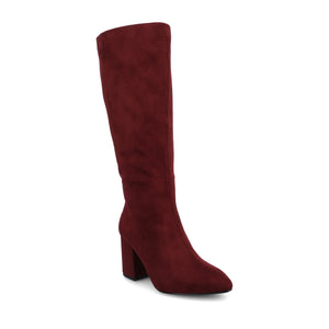 AMEYLIA KNEE-HIGH BOOTS IN WIDE WIDTH & CALF - Oxblood