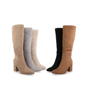 AMEYLIA KNEE-HIGH BOOTS IN WIDE WIDTH CALF