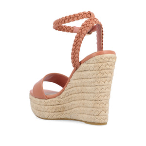 ANDIAH ESPADRILLE WEDGE HEELED SANDALS