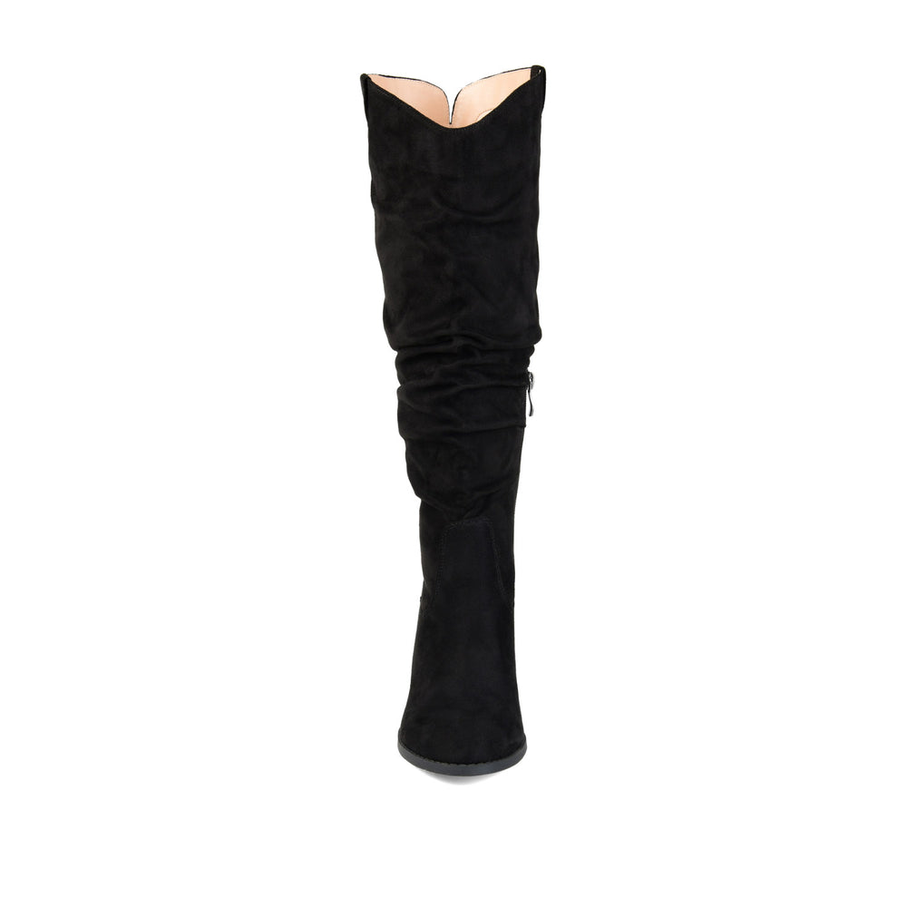 ANEIL KNEE-HIGH BOOTS IN FAUX SUEDE