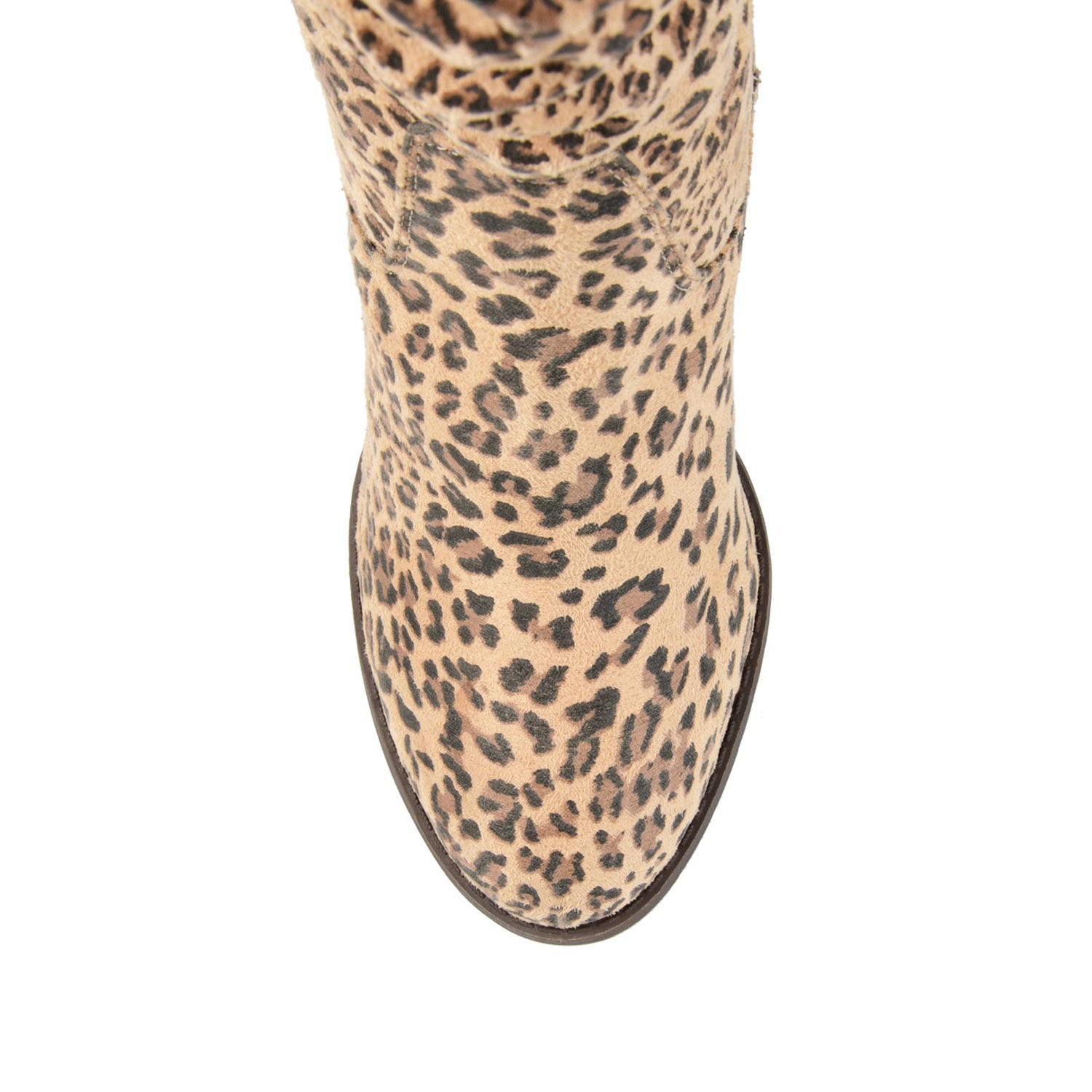 ANEIL KNEE HIGH BOOTS IN WIDE WIDTH & CALF - Leopard Faux Suede 2