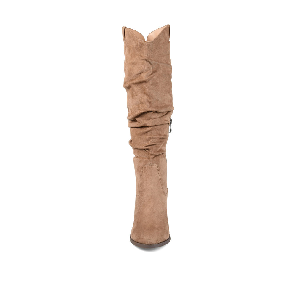 ANEIL KNEE-HIGH BOOTS IN FAUX SUEDE