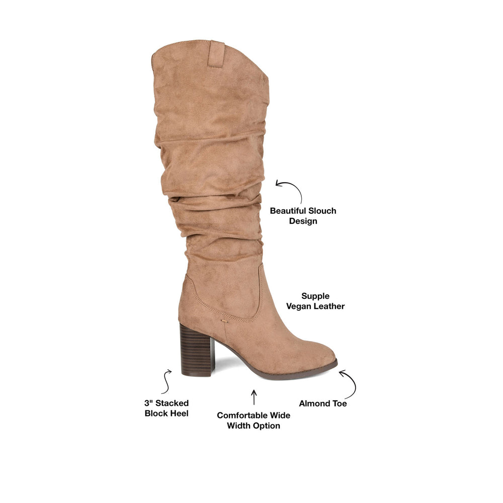 ANEIL KNEE HIGH BOOTS IN WIDE WIDTH