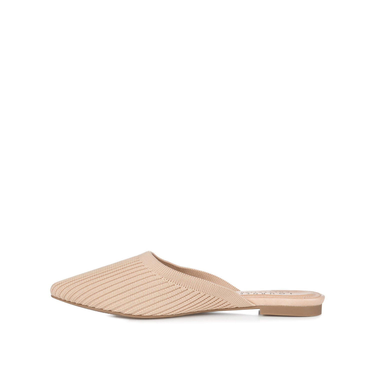 ANIEE BASIC KNIT FABRIC FLATS IN WIDE - Off White