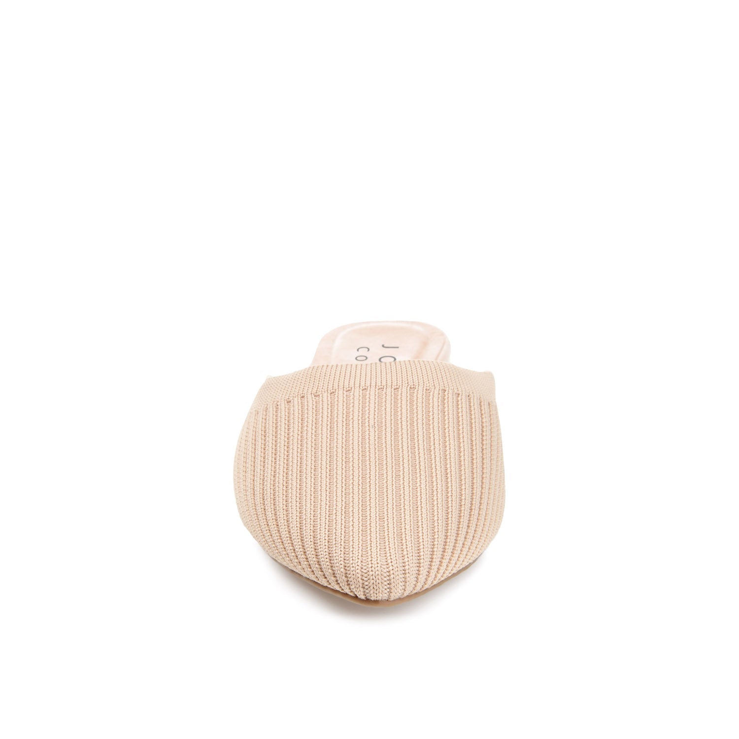 ANIEE BASIC KNIT FABRIC FLATS IN WIDE - Off White