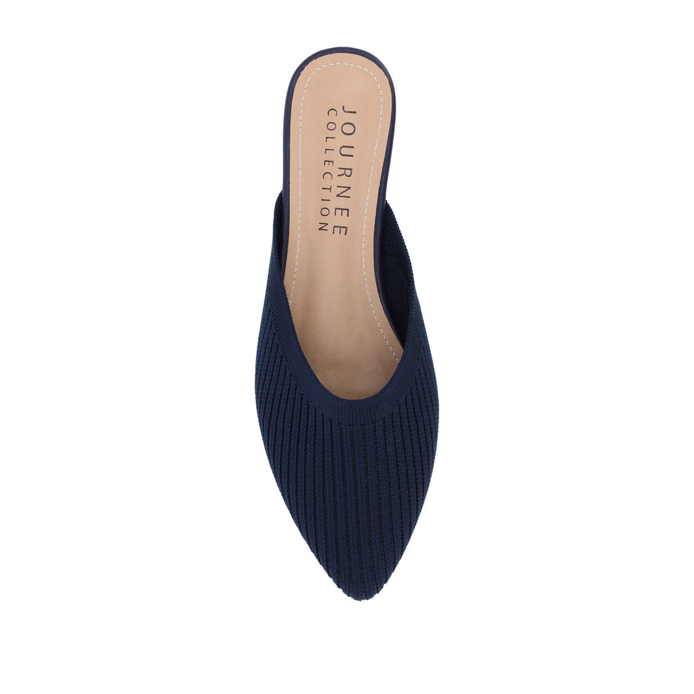 ANIEE BASIC KNIT FABRIC FLATS IN WIDE