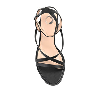 ANIKAH STRAPPY SANDALS IN FAUX LEATHER